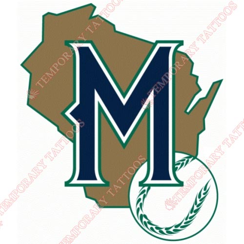 Milwaukee Brewers Customize Temporary Tattoos Stickers NO.1703